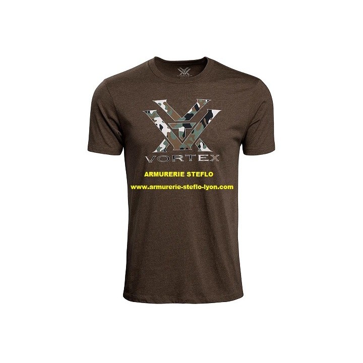 Tee-shirt logo camo MC VORTEX