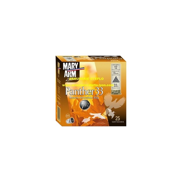 Mary-Arm Panther 33 reversible - 7,5 - (x25)