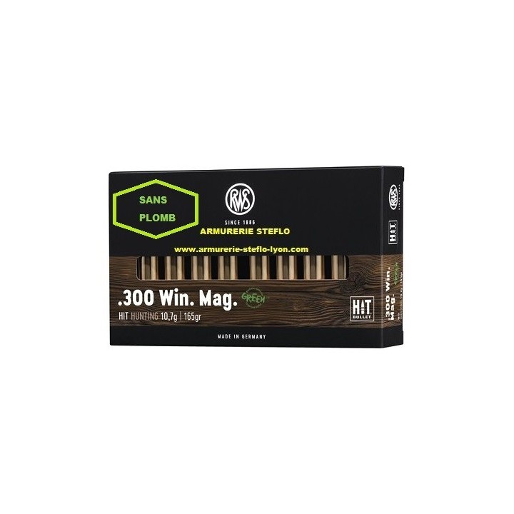 RWS Hit 300WM 10,7g/165grs - (x20)