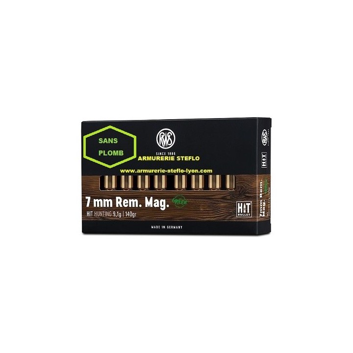 RWS Hit 7RM 9,1g/140grs - (x20)