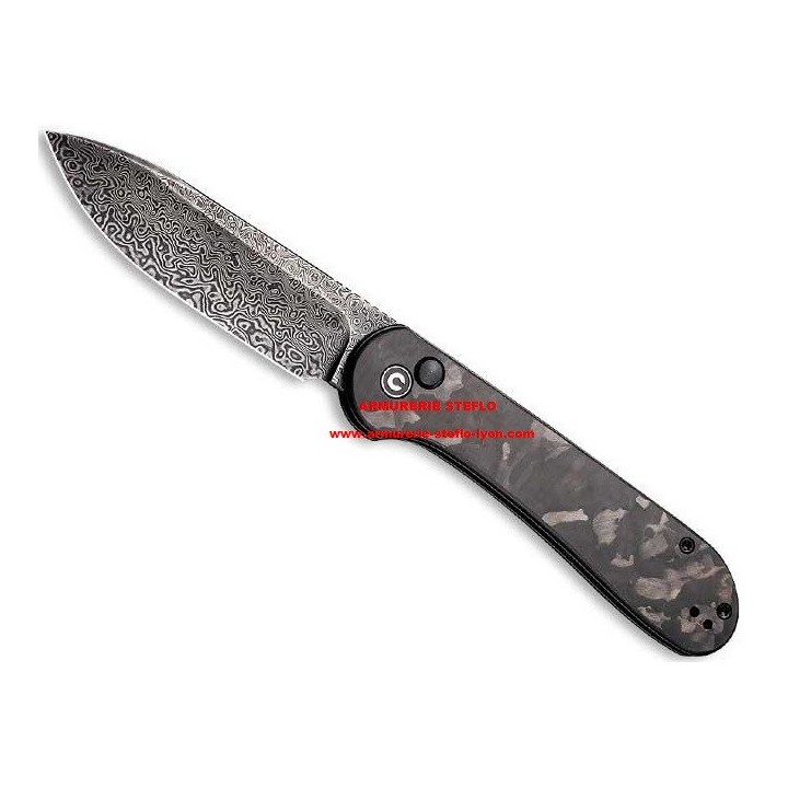 Civivi - Lock elementum carbone noir/damas