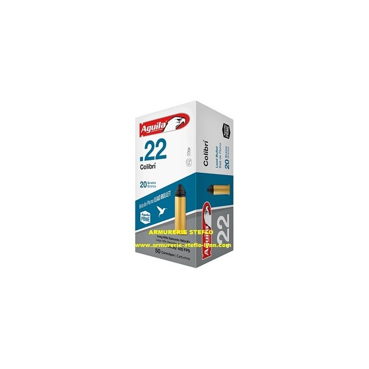 Aguila Colibri Subsonic 20grs - 22LR (x50)
