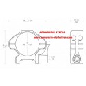 Colliers Hawke 30mm amovible