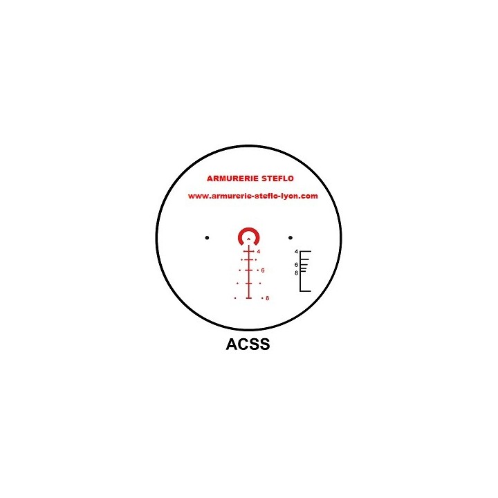 Primary Arms - SLX1 1-8x24 - Réticule ACSS - 5.56