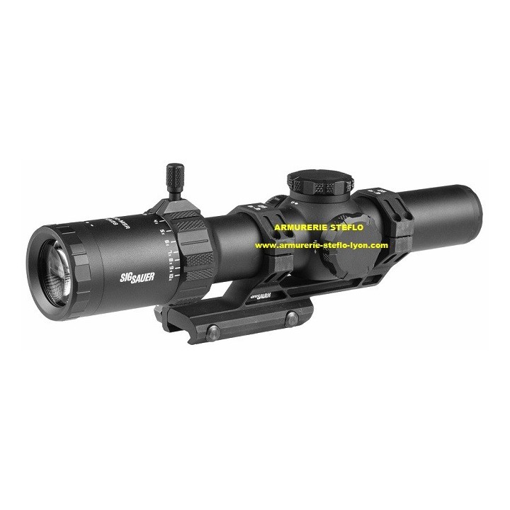 Lunette Sig Sauer Tango MSR - 1-10x28 BDC IR + Montage