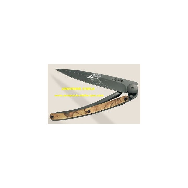 Deejo 37g - Camo Marron - Silver Wilkinson