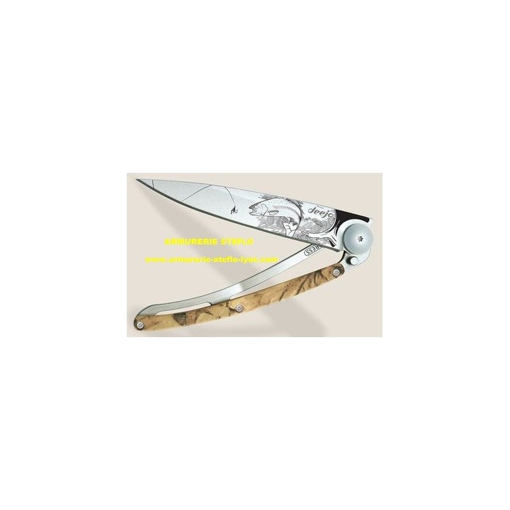 Deejo 37g - Camo Marron - Truite