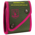 Pochette 7 balles cordura rose - Riserva