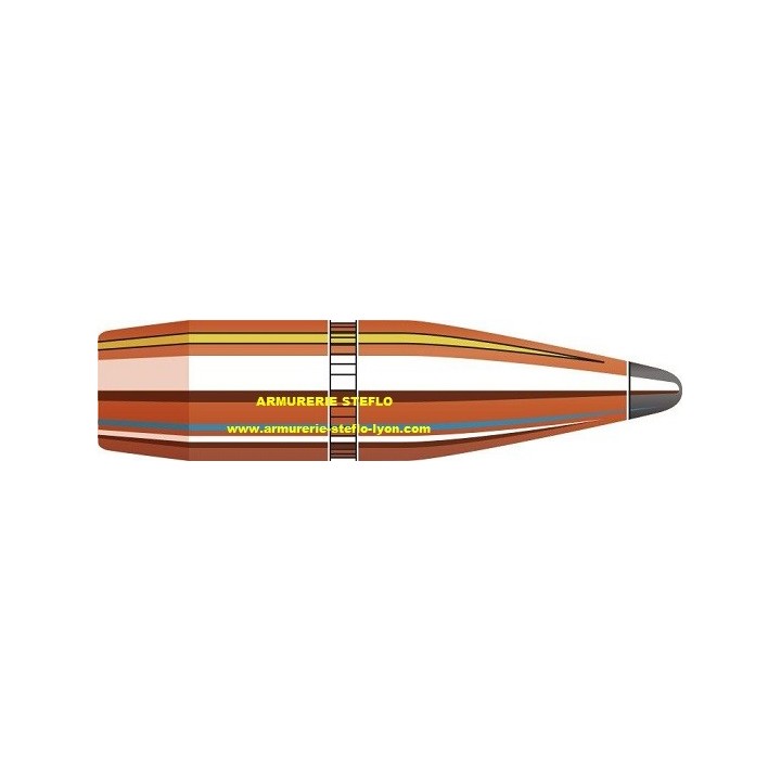 Ogives Hornady cal .30 BTSP 180grs (x100)