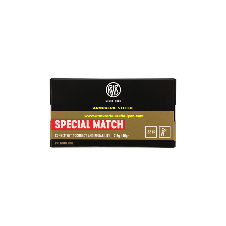 RWS 22LR Spécial Match, la compétition de haut niveau.