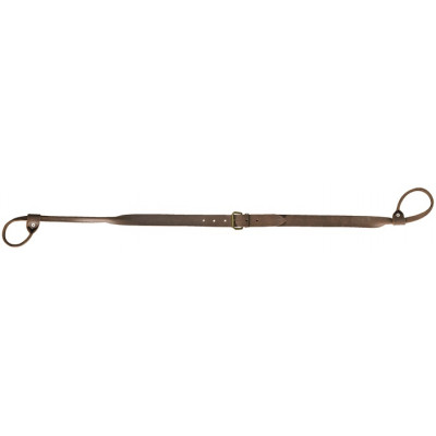 Bretelle lasso en cuir de bovin. Pour Carabines ou Fusils.