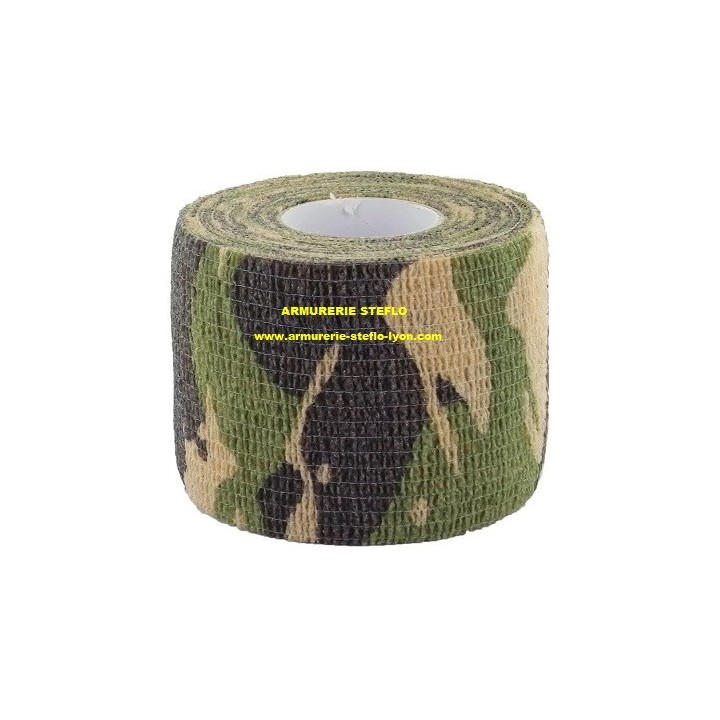 Ruban adhésif de couleur camo de la marque Fuzyon.
