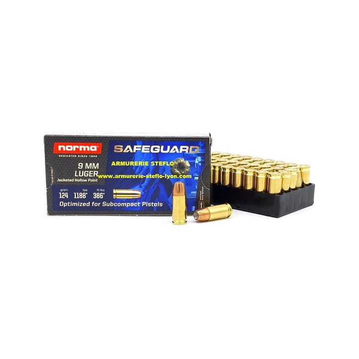 Norma Safeguard 9x19 jhp