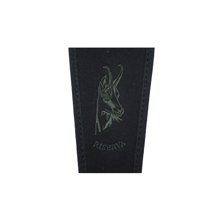 Bretelle carabine Riserva cordura noir + néoprène