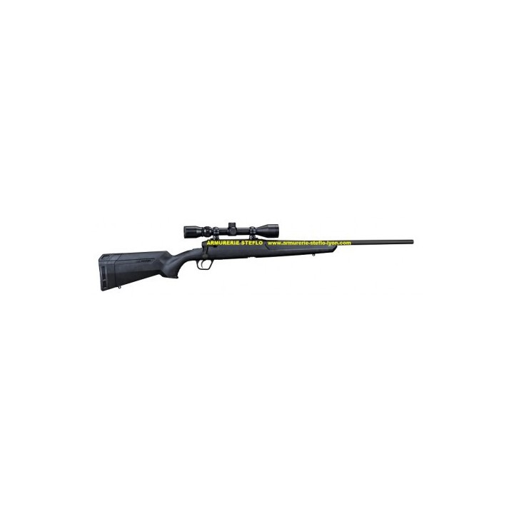Pack prêt à chasser Savage Axis XP - 222R + Lunette, Munition et Modérateur de son