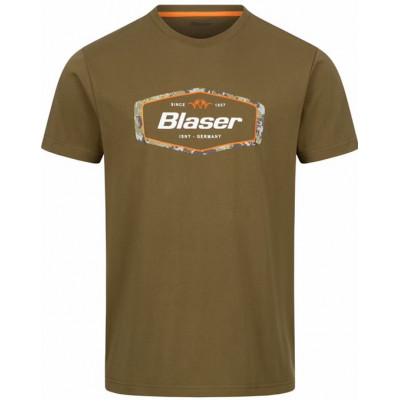 Tee-Shirt Badge kaki T24 BLASER