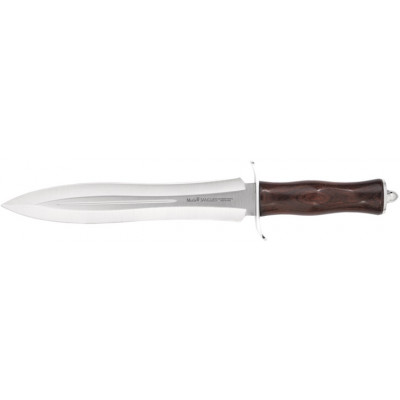 Dague "SANGLIER", lame double tranchant 24 cm inox, manche stamina