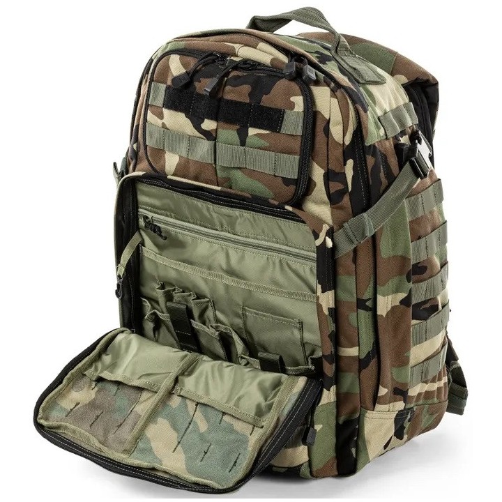 5.11 - Sac à dos Tactique RUSH 24 - 2.0 - Woodland camo