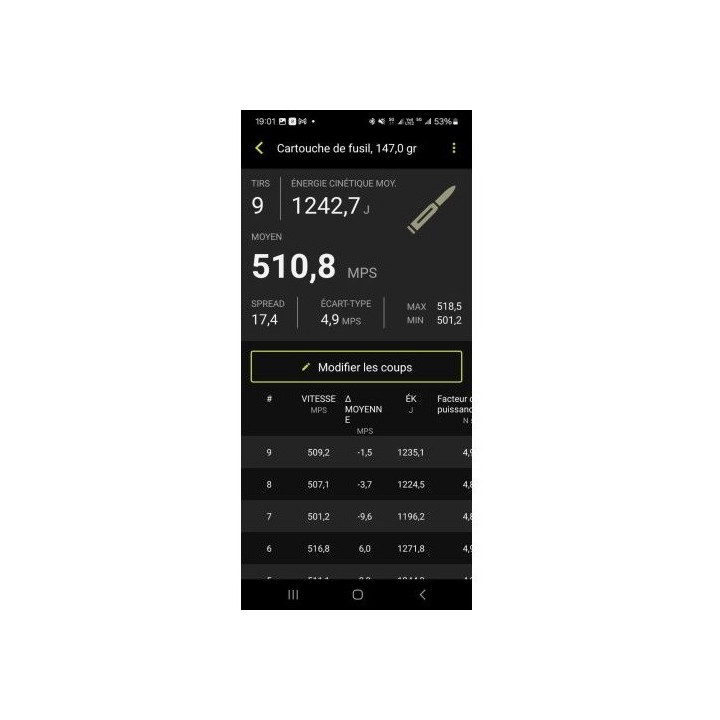 Garmin Chronographe balistique XERO C1 PRO