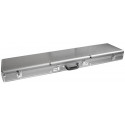 Mallette aluminium - 123x24x11cm - 4 serrures