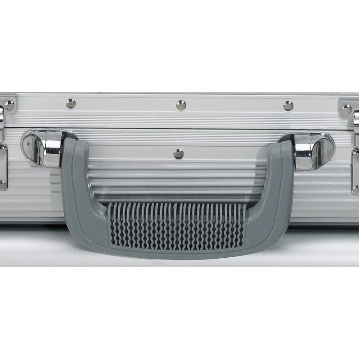 Mallette aluminium - 123x24x11cm - 4 serrures