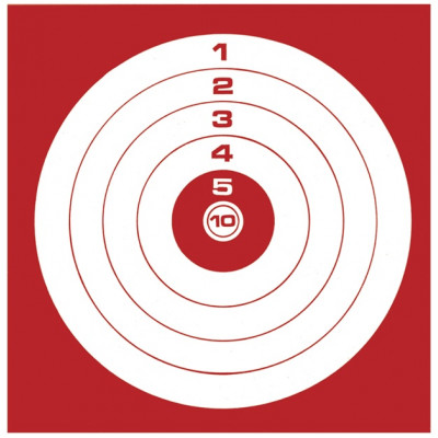 Cibles Kermesse  Pistolet Carabine 10 m