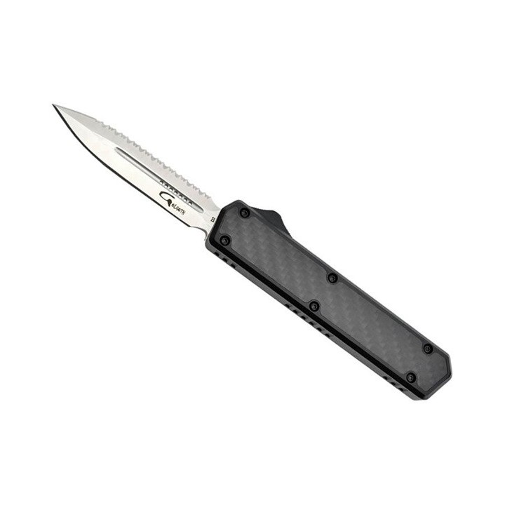 Couteau éjectable Golgoth - G11BS1 a dents