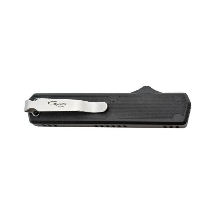 Couteau éjectable Golgoth - G11BS1 a dents