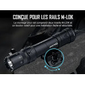 Olight Lampe ODIN GL AR15 Laser 1500 lumens - Black