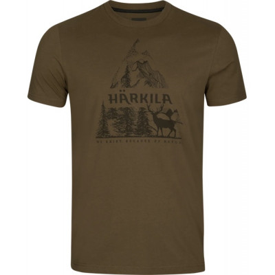 Tee-shirt Nature vert HÄRKILA MC
