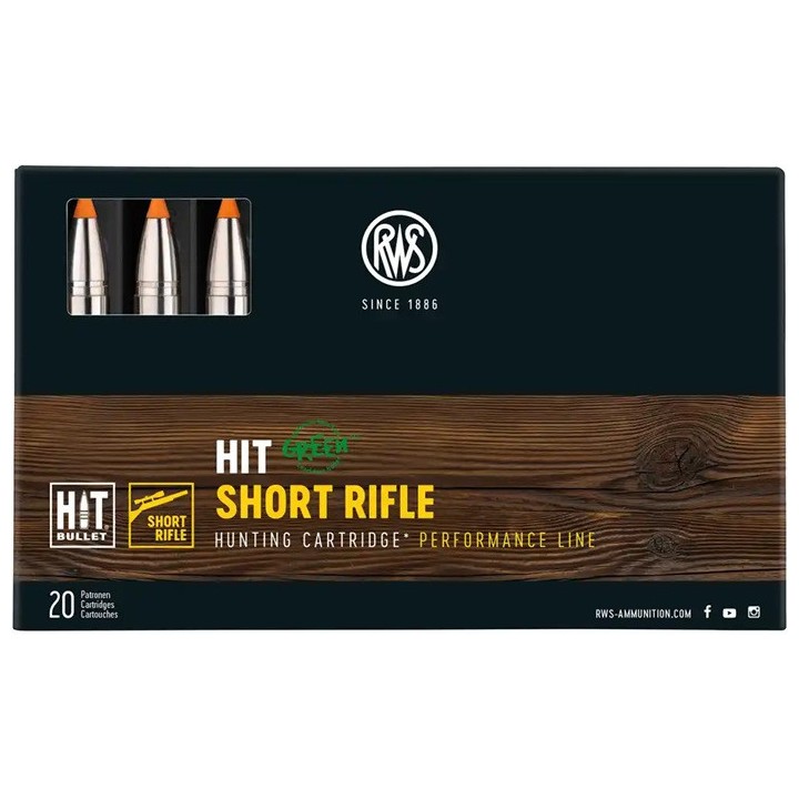 RWS 300WM Hit Short Rifle - 10,7g/165grs - (x20)