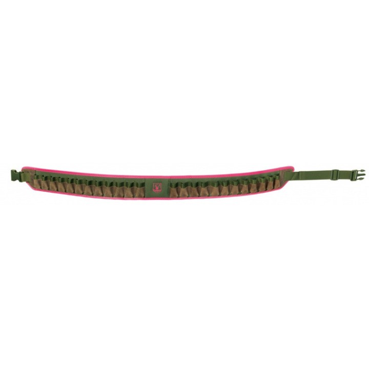 Cartouchière cal.12 (x14cart.) cordura contour rose - Riserva