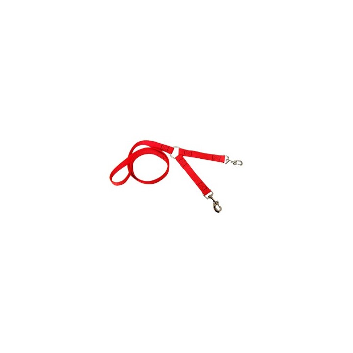 Laisse  fluo coupleur 1,2m