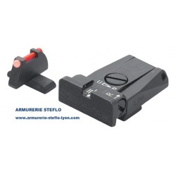 Hausse réglable + Guidon LPA Beretta