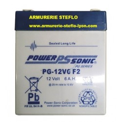 batterie rechargeable 12 Volts-armurerie-steflo