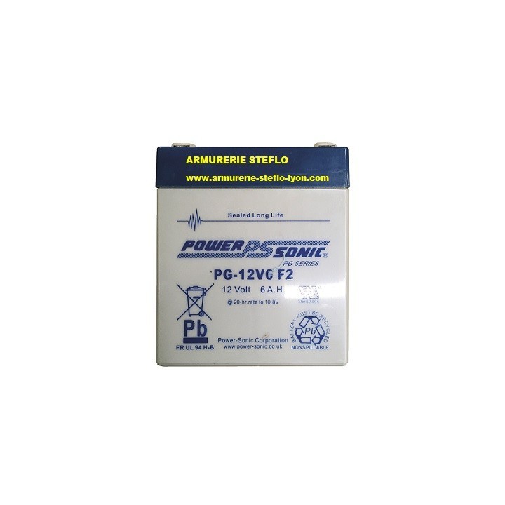 batterie rechargeable 12 Volts-armurerie-steflo