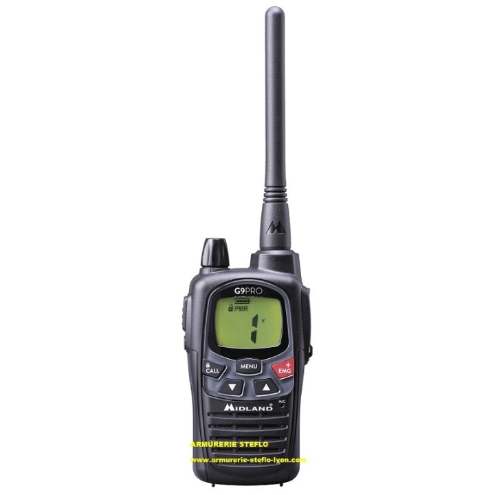 Talkie Walkie Midland G9 Pro avec oreillette