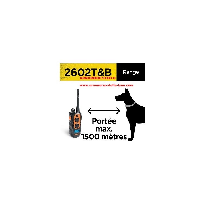 Dogtra 2602 T&B dressage + localisation