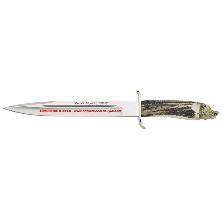 Muela - Alcarza cerf + pommeau sanglier 26cm