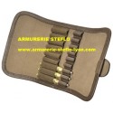 Cartouchière cuir 9 balles carabine