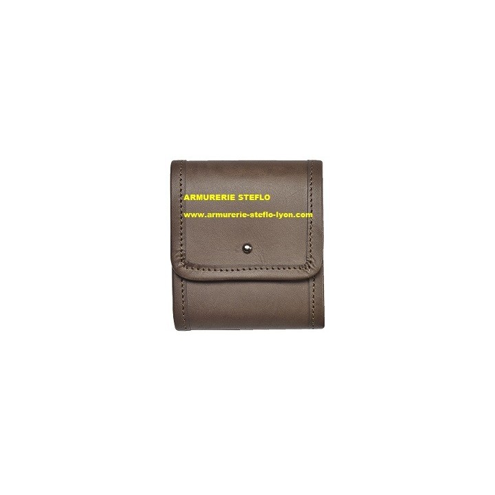 Cartouchière cuir 7 balles carabine