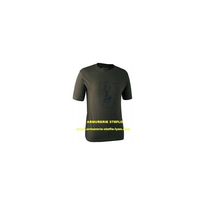 Tee-Shirt logo Cerf MC DEERHUNTER