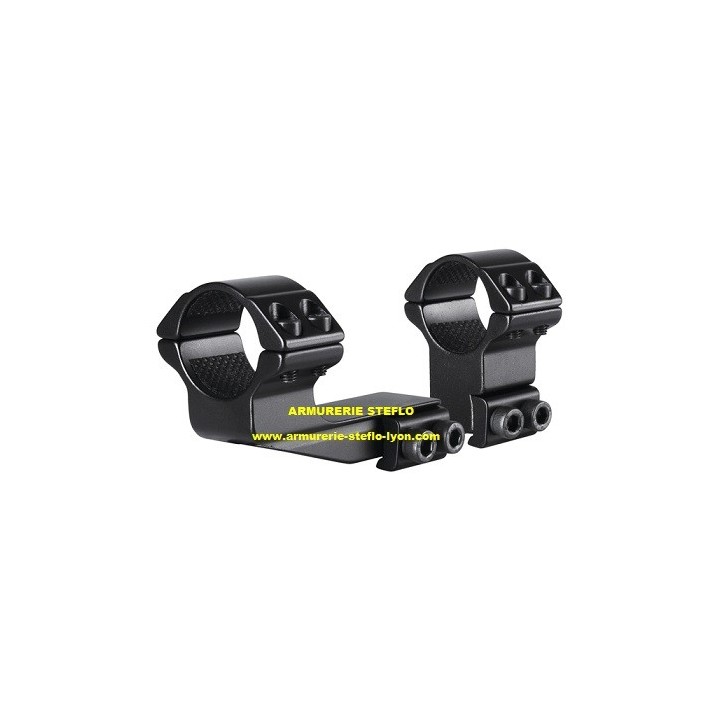 Colliers Hawke haut déporté 25 mm - 25,4mm - rail 11mm