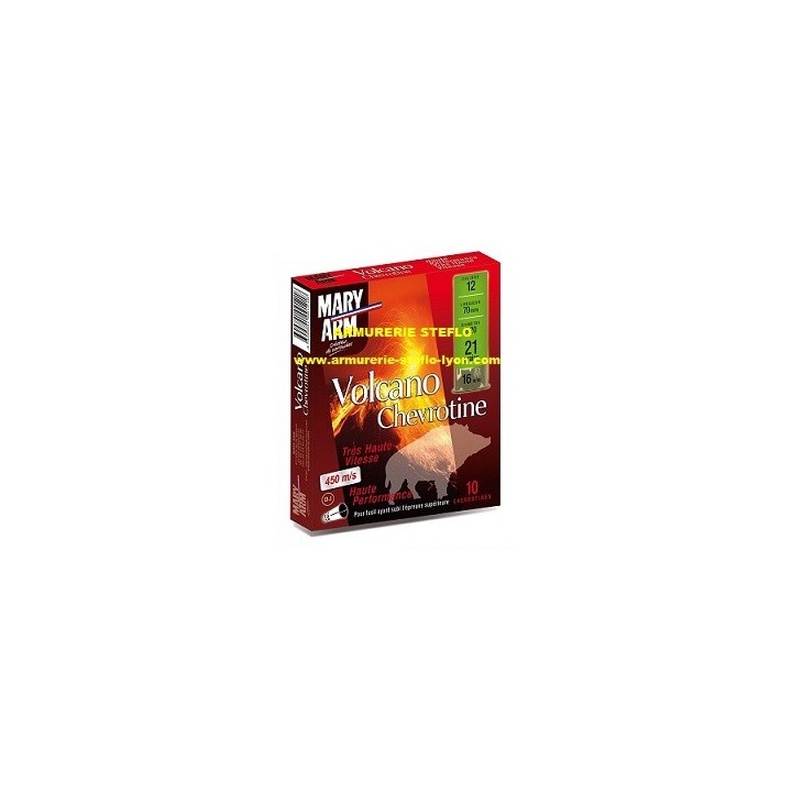 Mary-Arm Volcano Chevrotine HP - 12/70 - 21 grains - (x10)