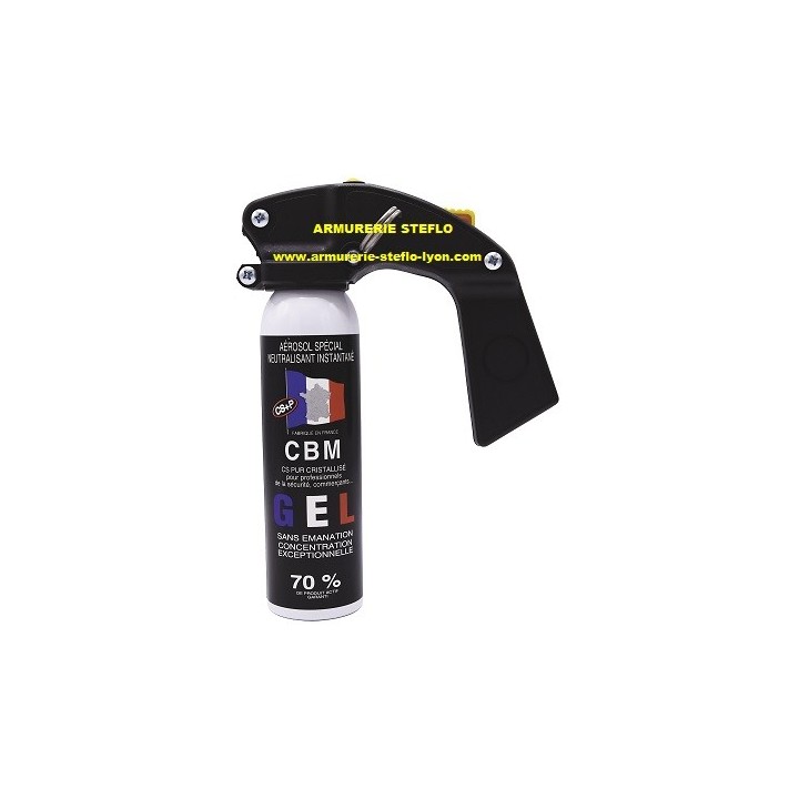 Aérosol Gel CS 100ml avec poignée