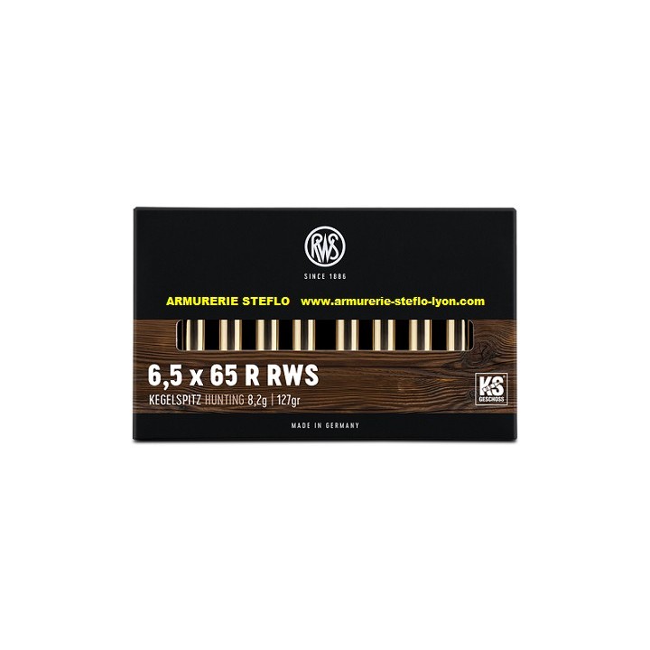 RWS 6,5x65R KS - 8,2g/127grs - (x20)