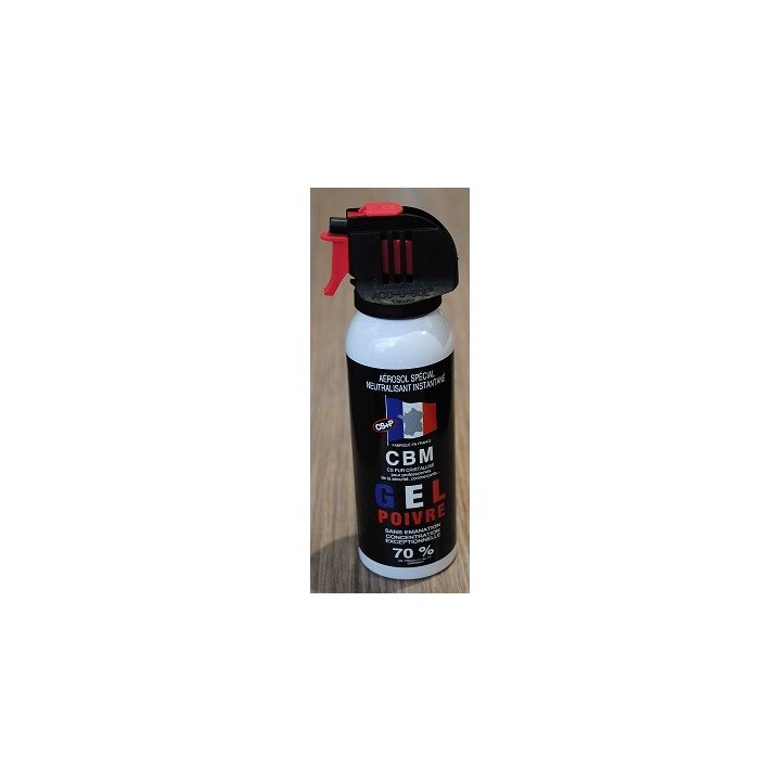Bombe de défense poivre rouge 100ml-armurerie-steflo