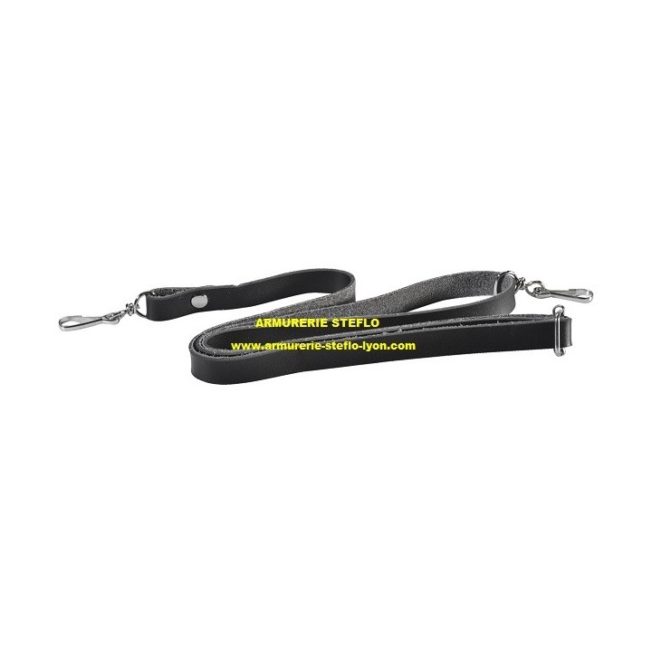 Bretelle porte corne cuir - Pisteurs